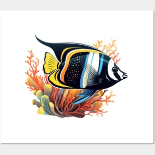 Moorish Idol Posters and Art